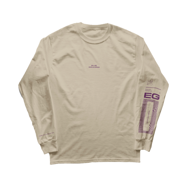 Ellie Goulding - Higher Than Heaven Longsleeve Cream T-Shirt