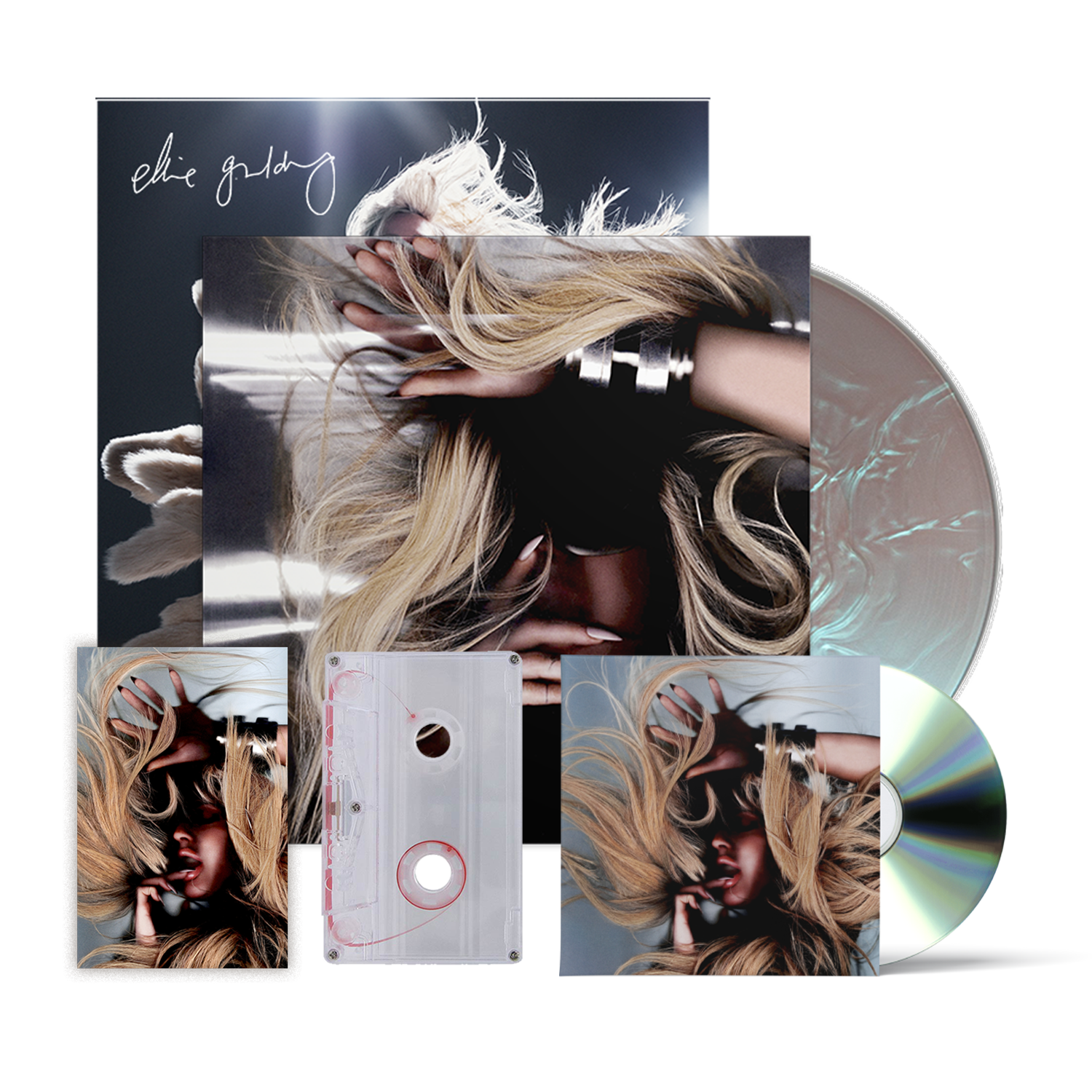 I Know Too Much Store Exclusive Pearl Flip Lagoon Vinyl, CD & Cassette Bundle