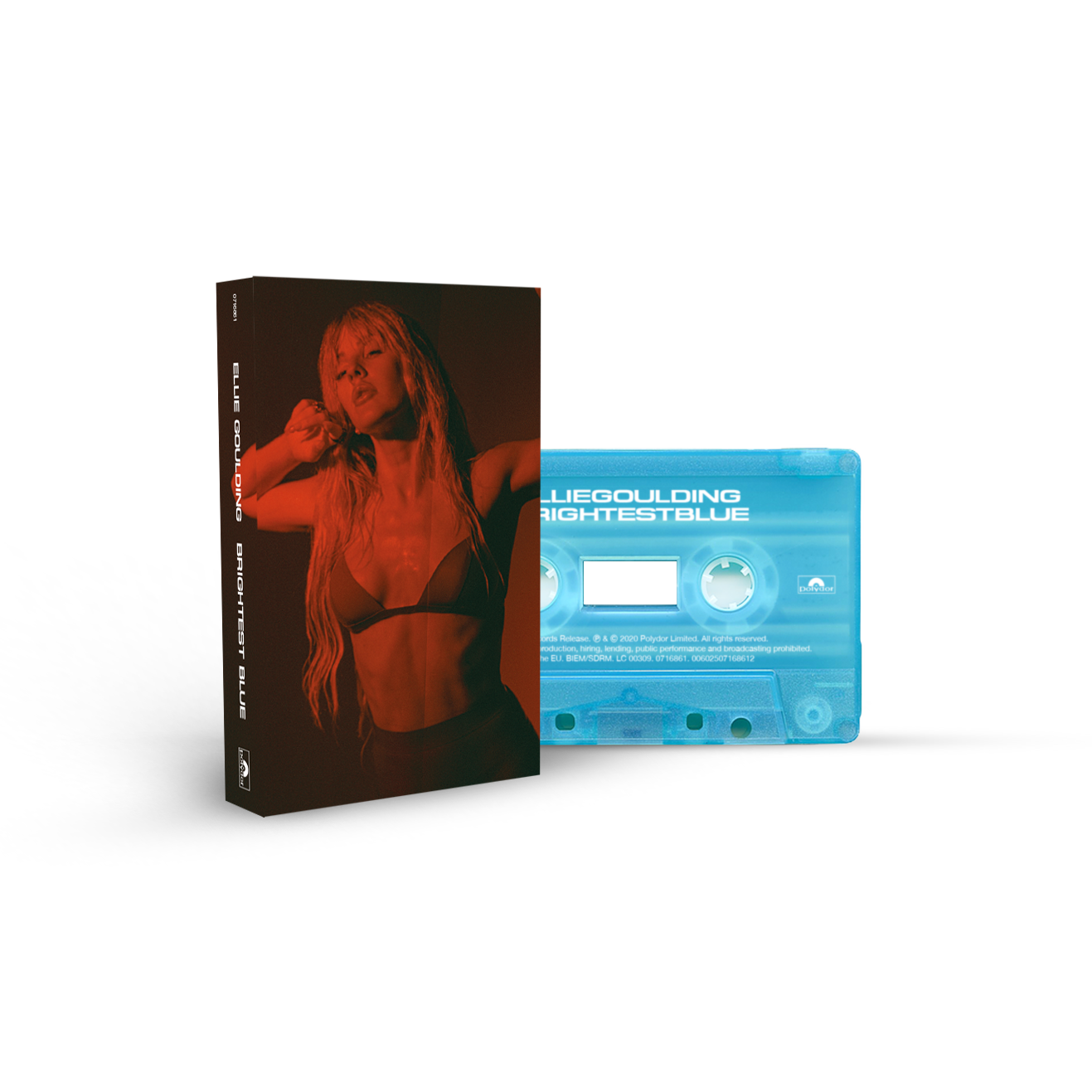 Ellie Goulding - Brightest Blue: Aqua Recycled Plastic Cassette (UK Exclusive)