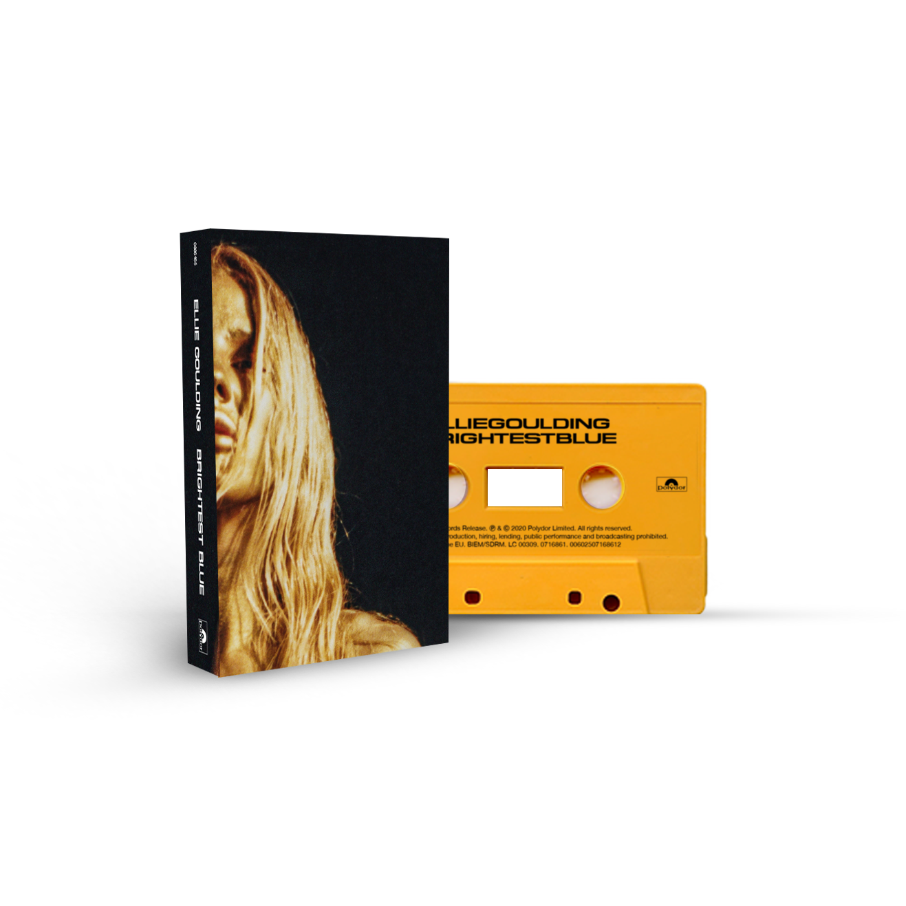 Ellie Goulding - Brightest Blue: Recycled Apricot Plastic Cassette
